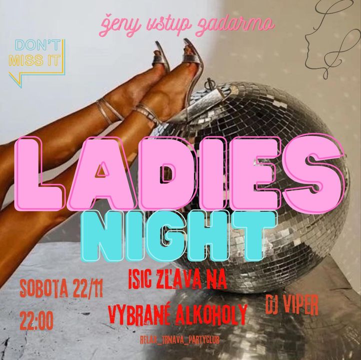 Ladies Night - Trnava Relax 22.11.24
