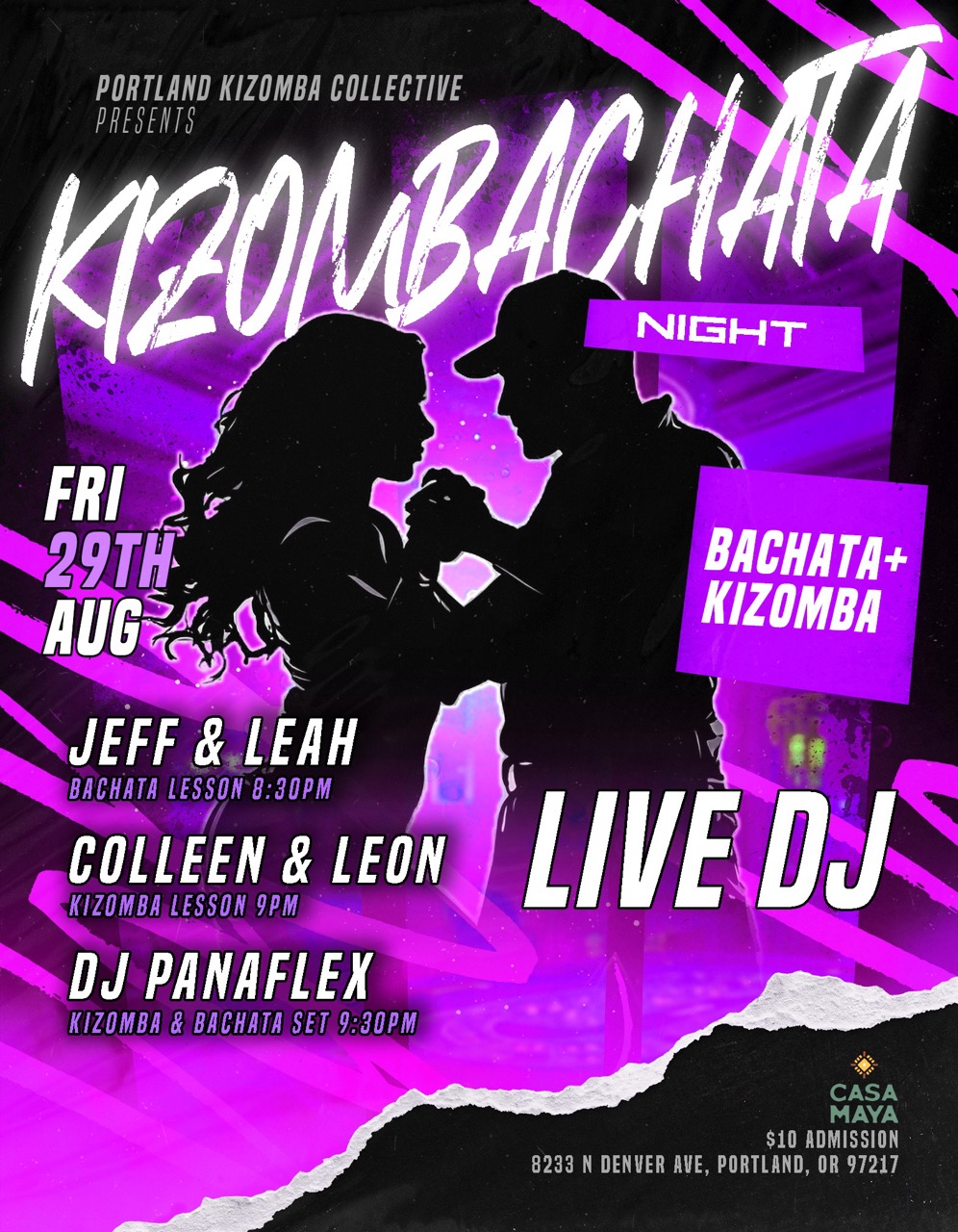 KizomBachata Night IX: Bachata + Kizomba