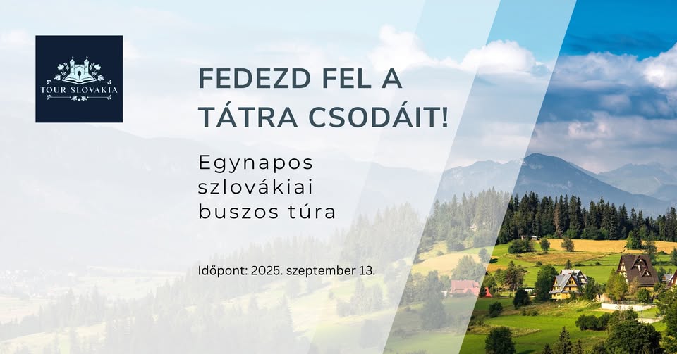 Fedezd fel az Alacsony-Tátra csodáit! -  Egynapos szlovákiai buszos túra
