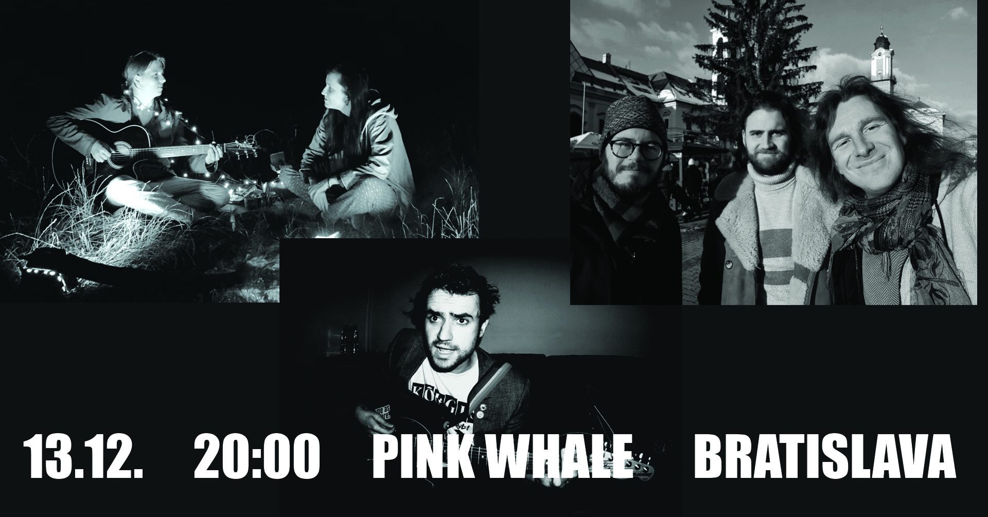 VIANOČNÝ Secret Session UNPLUGGED / Vlado Nosal / Éter v PINK WHALE