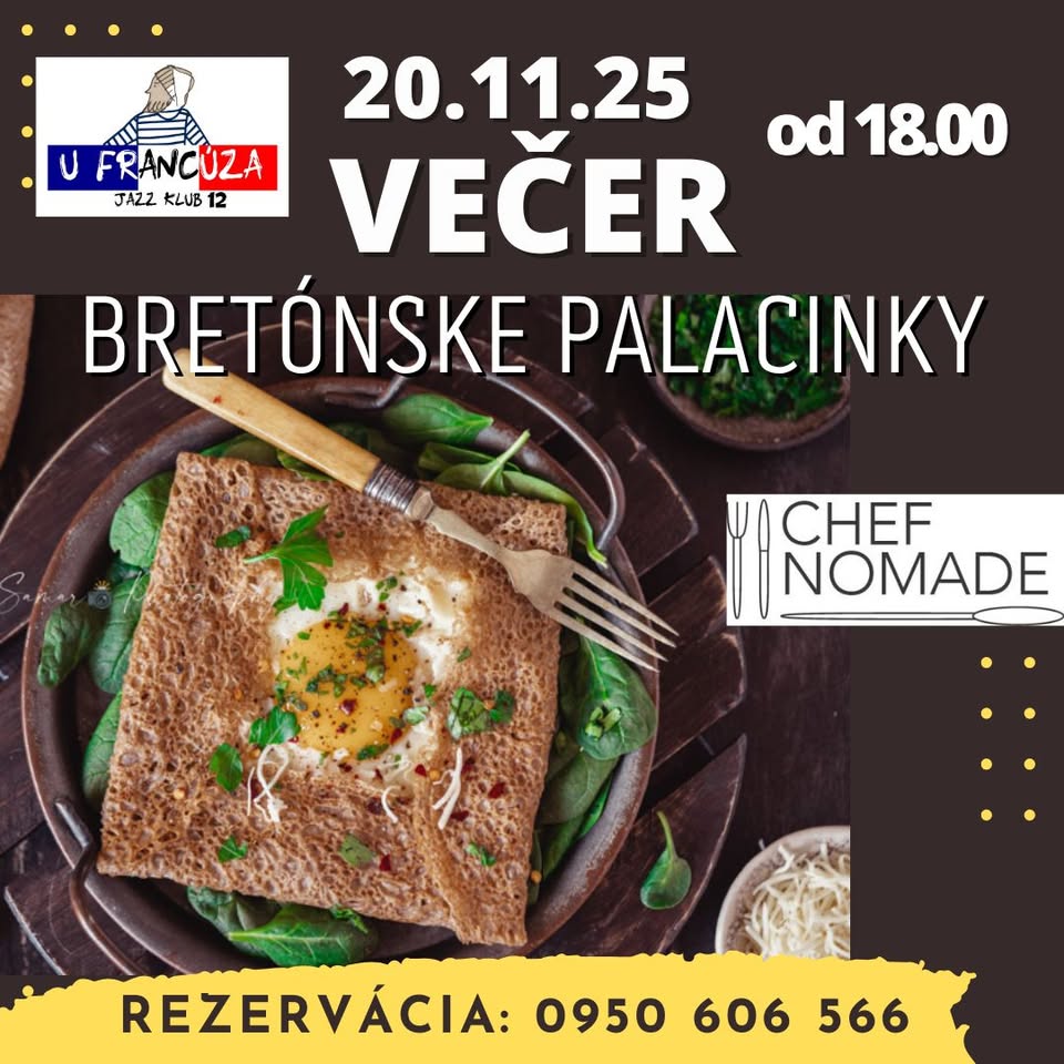 VEČER BRETÓNSKE PALACINKY @ U Francúza