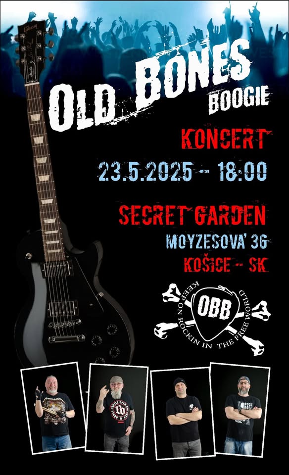 Old Bones Boogie koncert