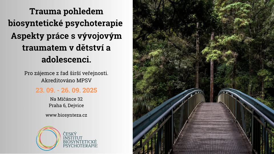 Trauma pohledem biosyntetické psychoterapie - práce s vývojovým traumatem v dětství a adolescenci