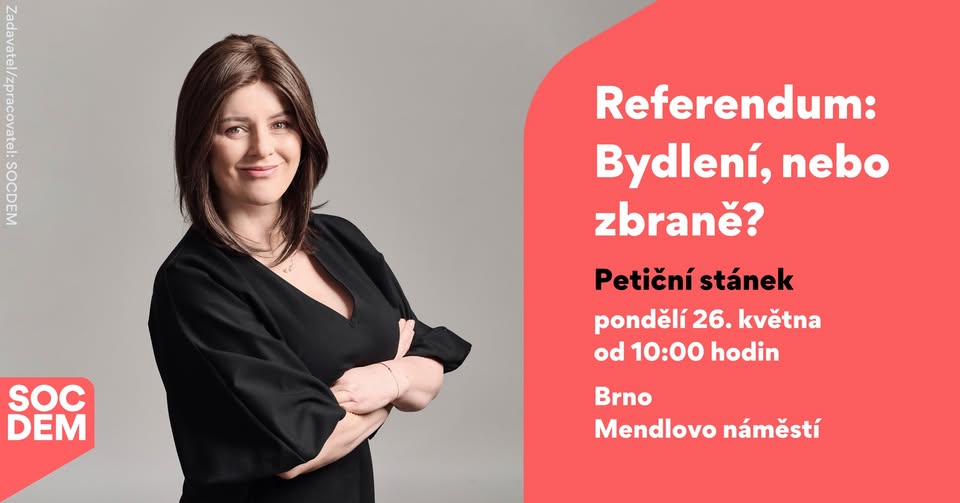 Referendum: Bydlení, nebo zbraně?