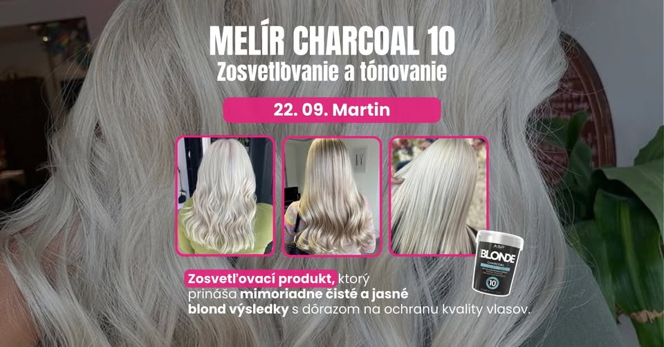 Školenie Melír Charcoal 10 - zosvetľovanie a tónovanie