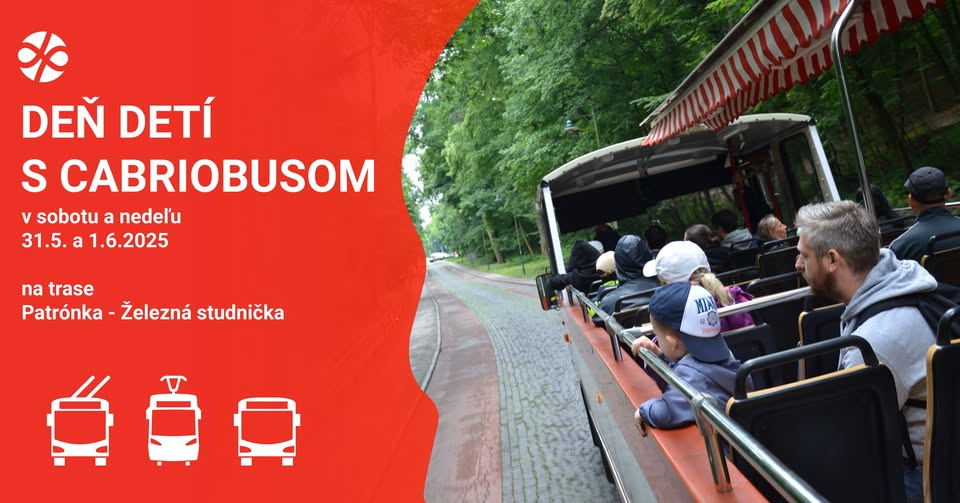 DEŇ DETÍ S CABRIOBUSOM