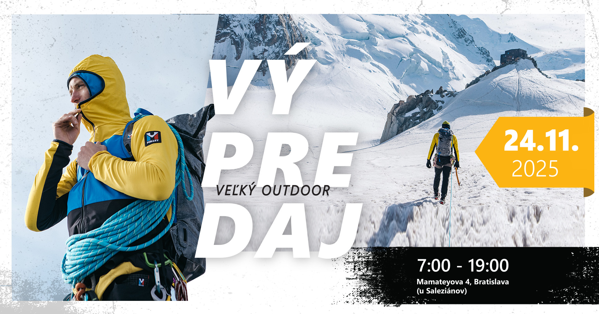 Veľký OUTDOOR VÝPREDAJ