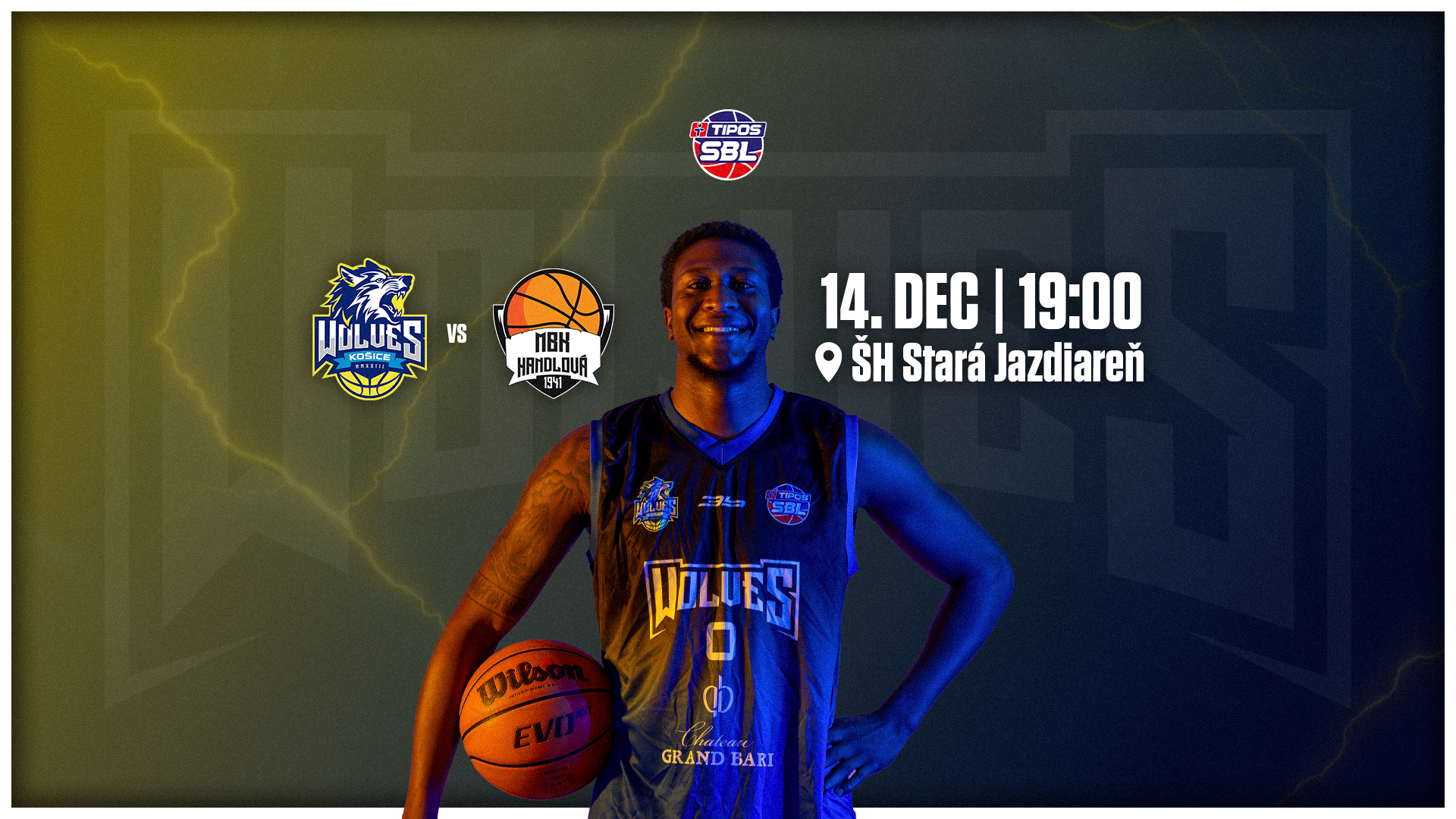 Košice Wolves : MBK Baník Handlová