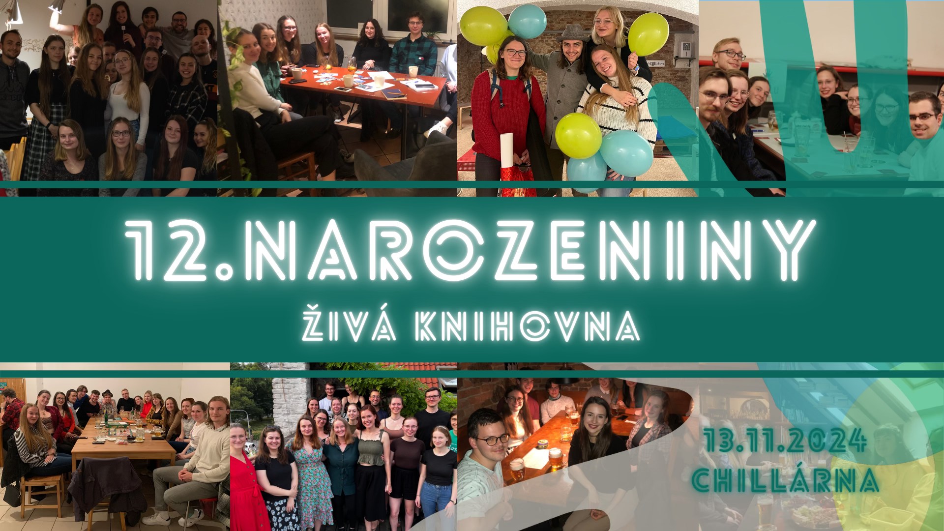 12. NAROZENINY PROJEKTU SPOLU - Živá knihovna