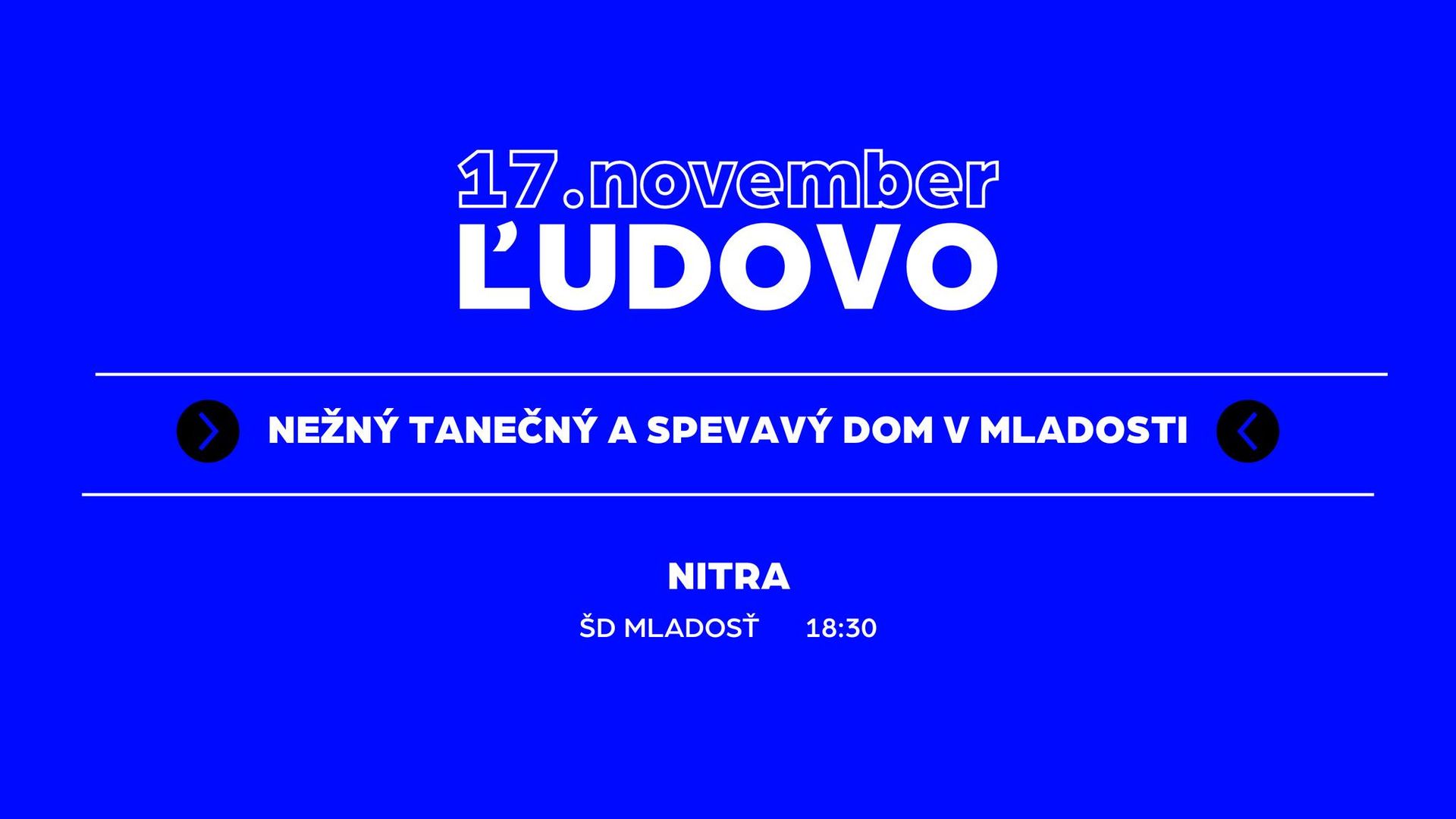 Nežný tanečný a spevavý dom v Mladosti | NITRA