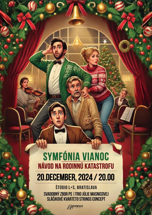 Vianočný koncert Symfónia Vianoc - NÁVOD NA RODINNÚ KATASTROFU 😱