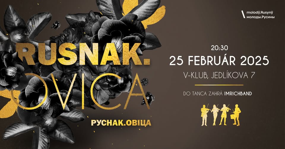 RUSNAK.ovica vol.4 v Košŷcach (V-klub, Jedlikova 7)