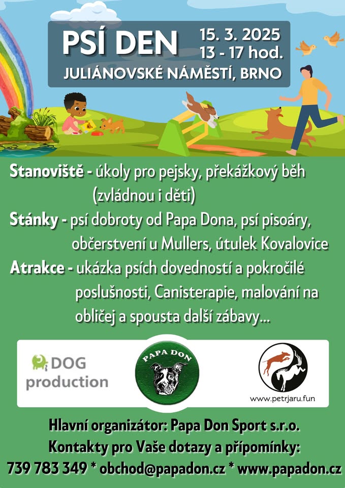 Psí den - Zábava pro celou rodinu v Brně
