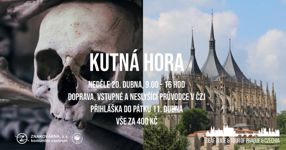 Výlet do Kutné Hory pro neslyšící