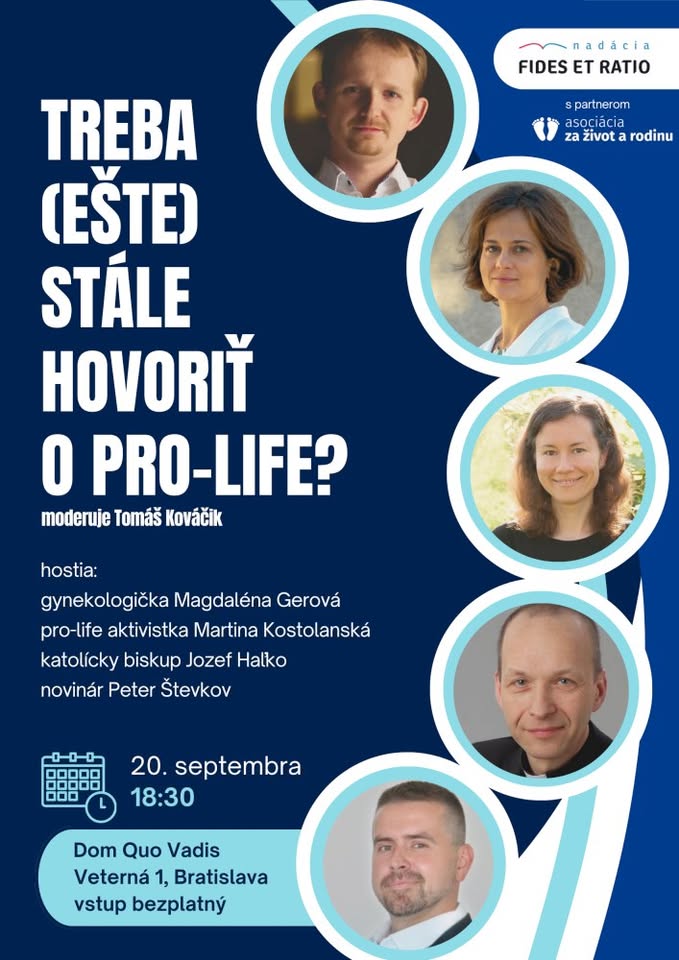 Treba (ešte) stále hovoriť o pro-life?