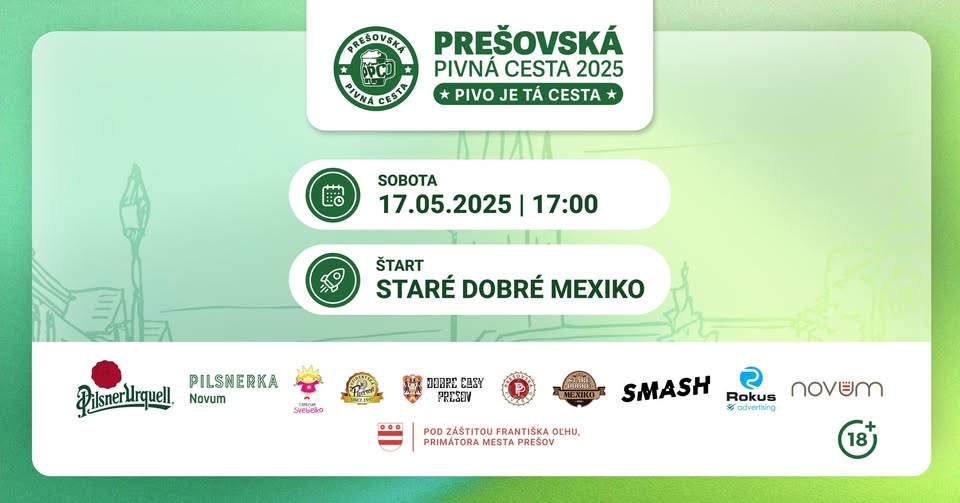 Prešovská Pivná Cesta 2025