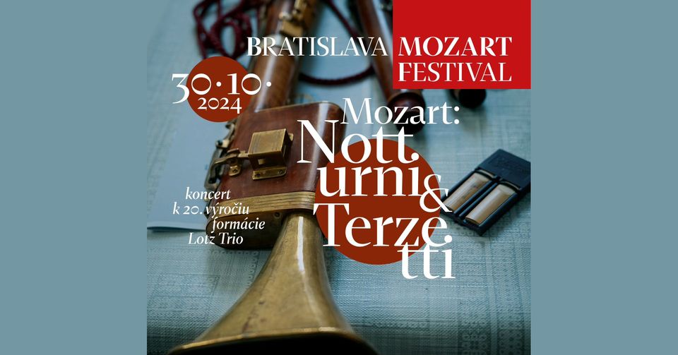 Mozart: NOTTURNI & TERZETTI • #BAMF2024 • Lotz Trio & Friends
