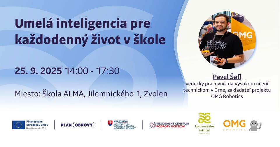 Umelá inteligencia pre každodenný život v škole