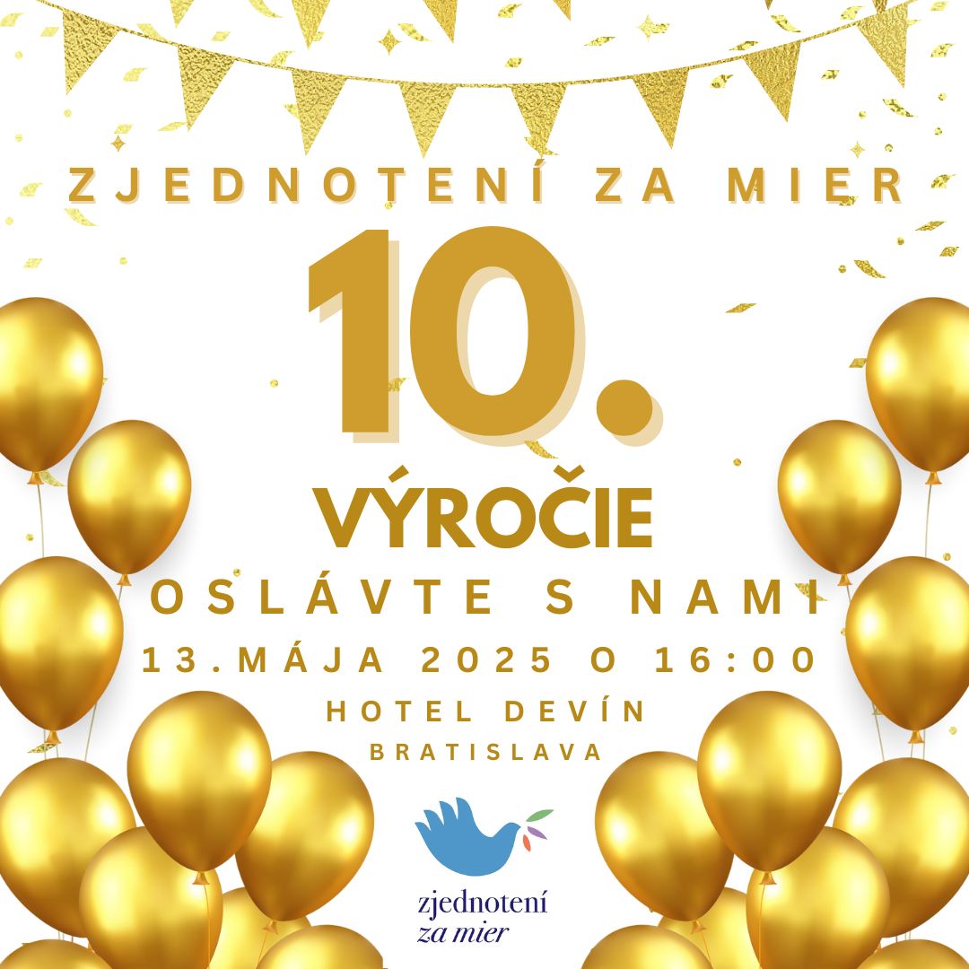 POZVÁNKA NA OSLAVU MIERU