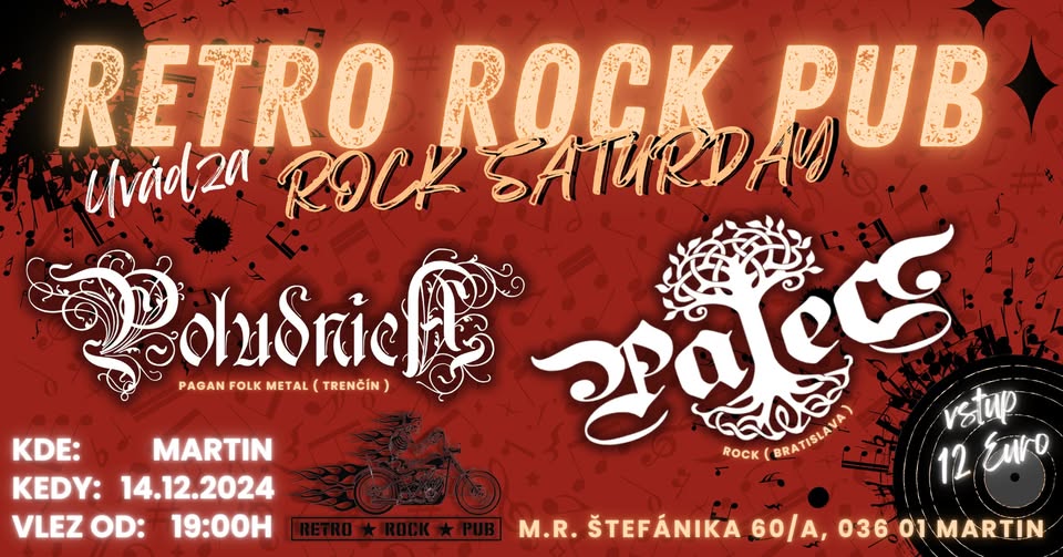 PALEC (BA) | POLUDNICA (TN) v Retro Rock Pub Martin