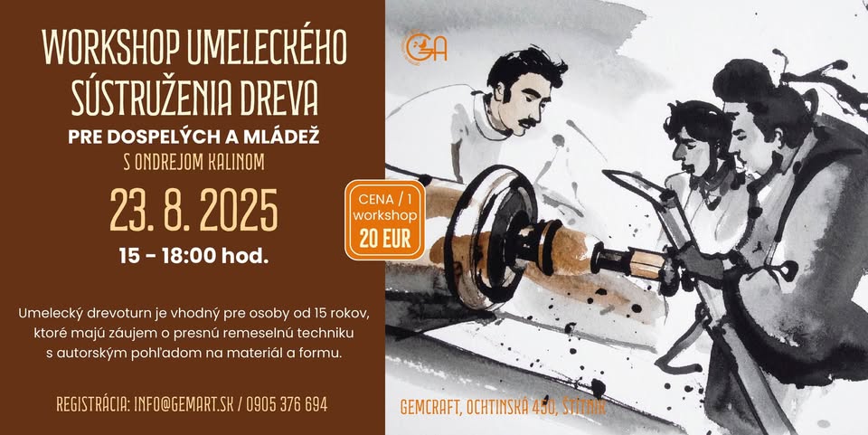 Workshop Umelecké sústruženie dreva, Štítnik