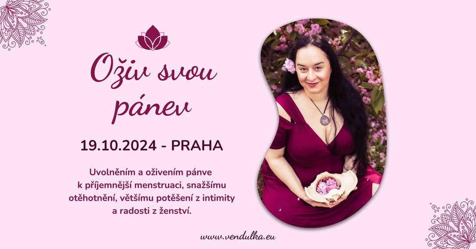 OŽIV SVOU PÁNEV - kurz pro ženy - PRAHA