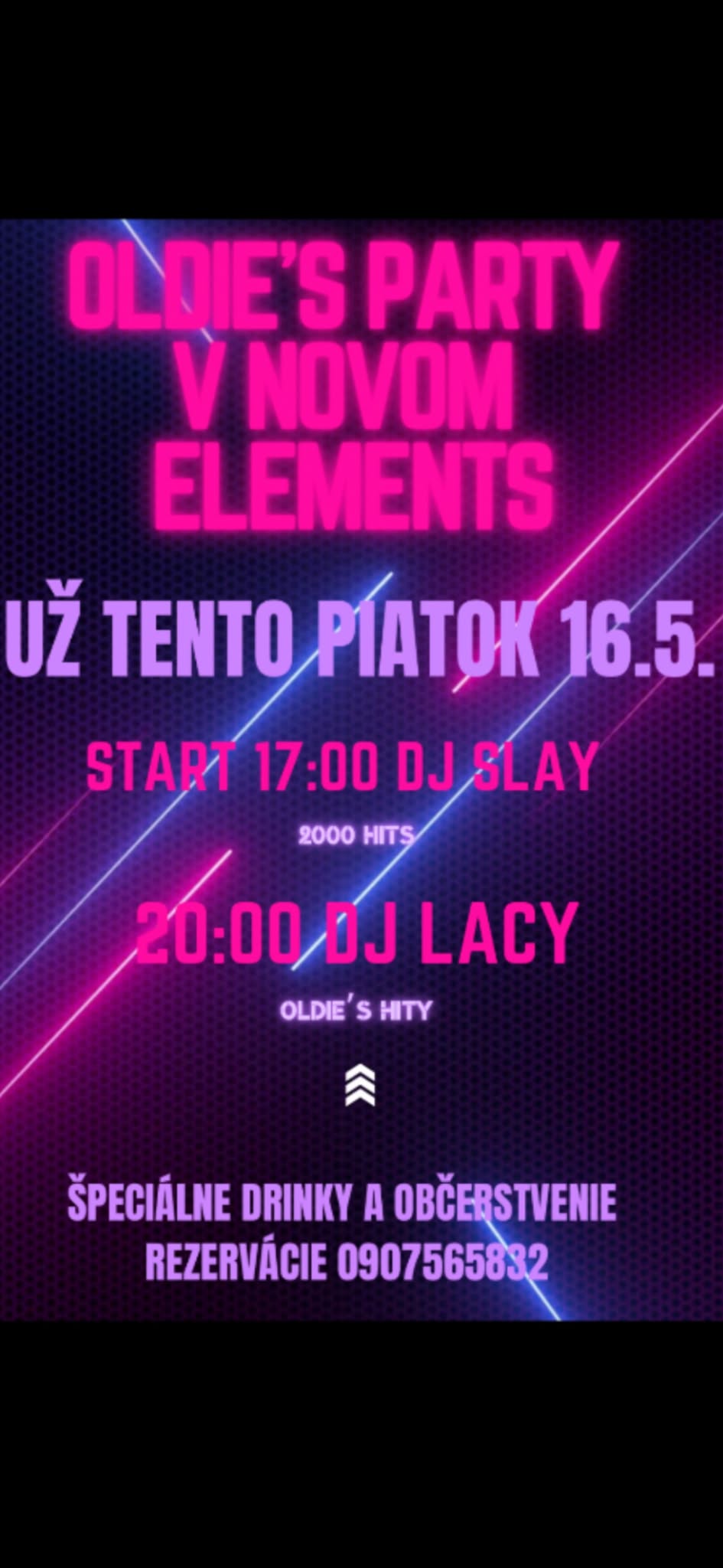 OLDIES PARTY V NOVOM ELEMENTS