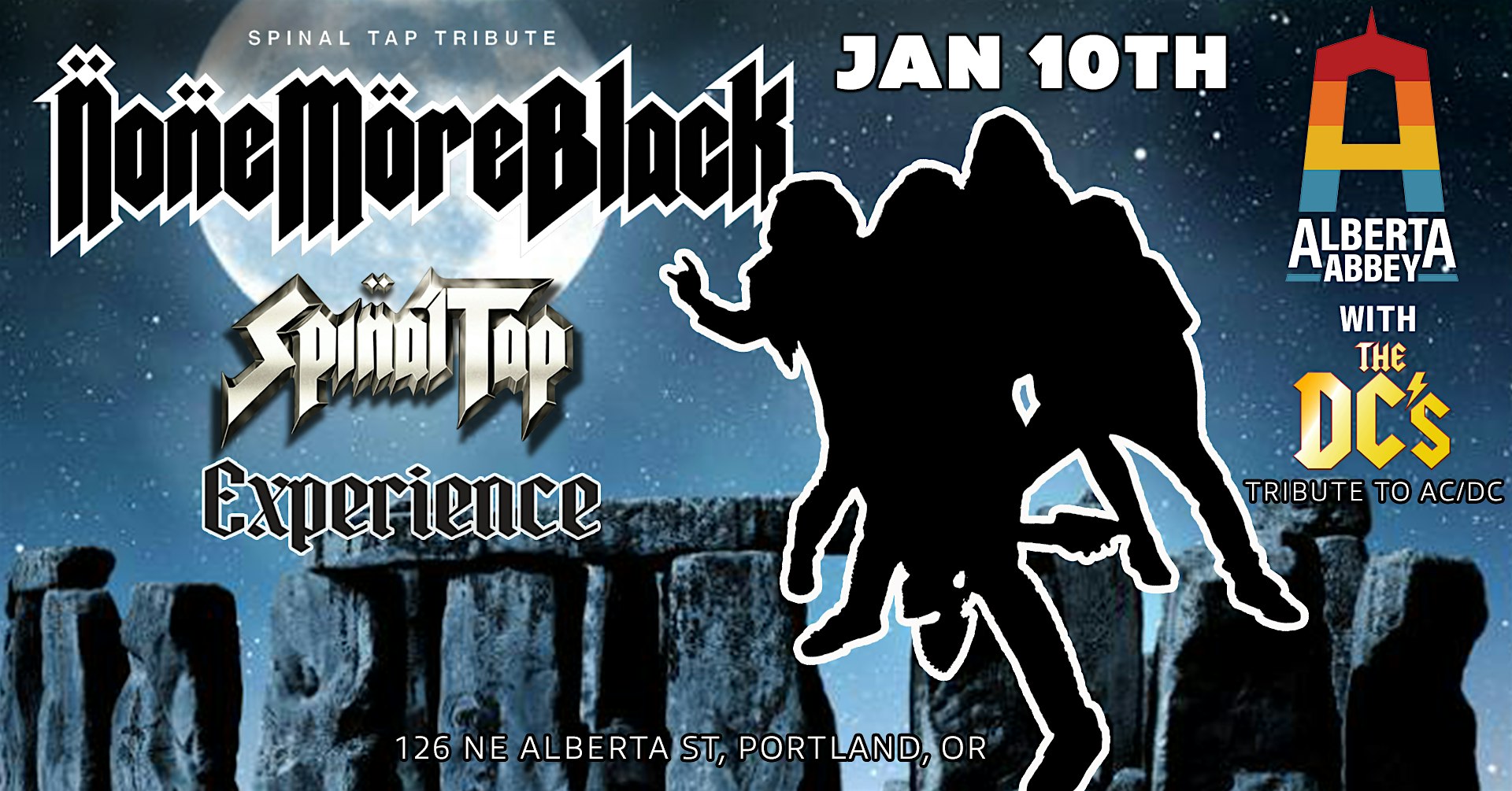 None More Black: Spinal Tap Tribute with The DC's AC/DC Tribute