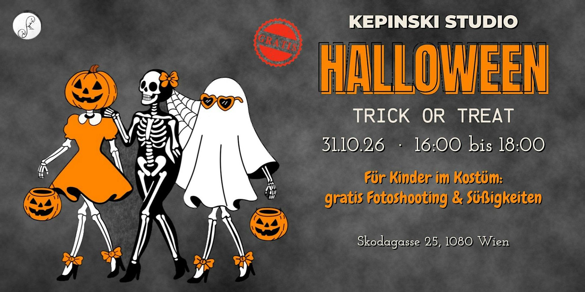 Halloween Trick or Treat für Kinder | Gratis Fotoshooting