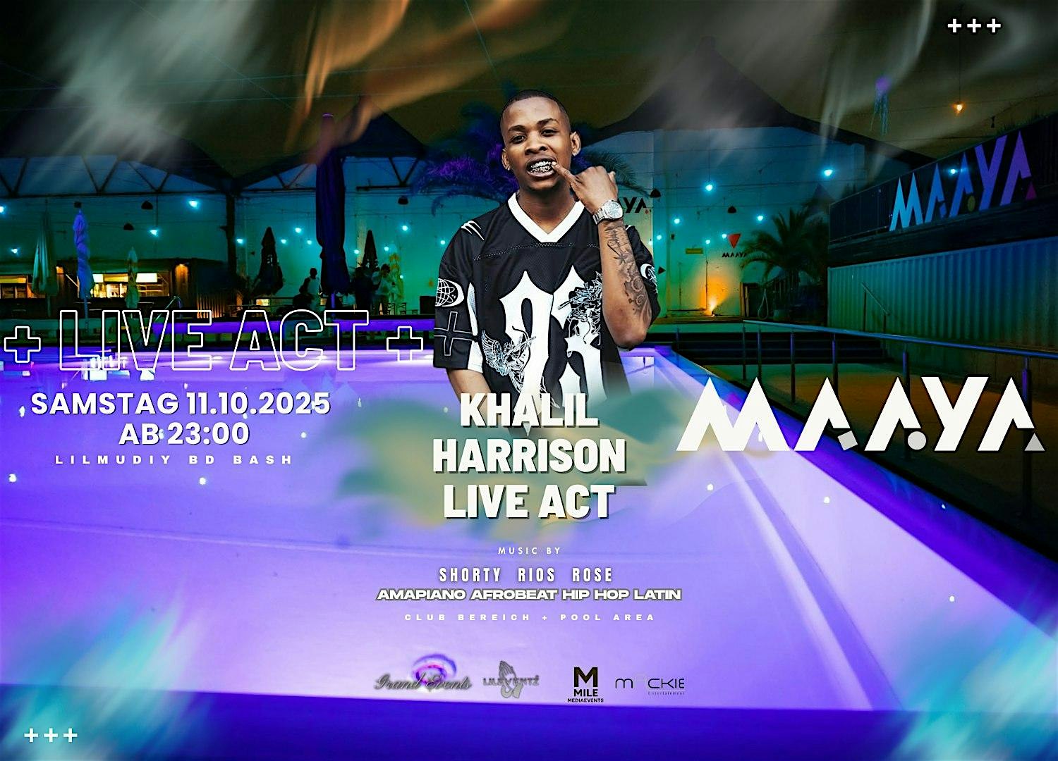 MAAYA BERLIN AMAPIANO X. KHALIL HARRISON LIVE ACT   jealous
