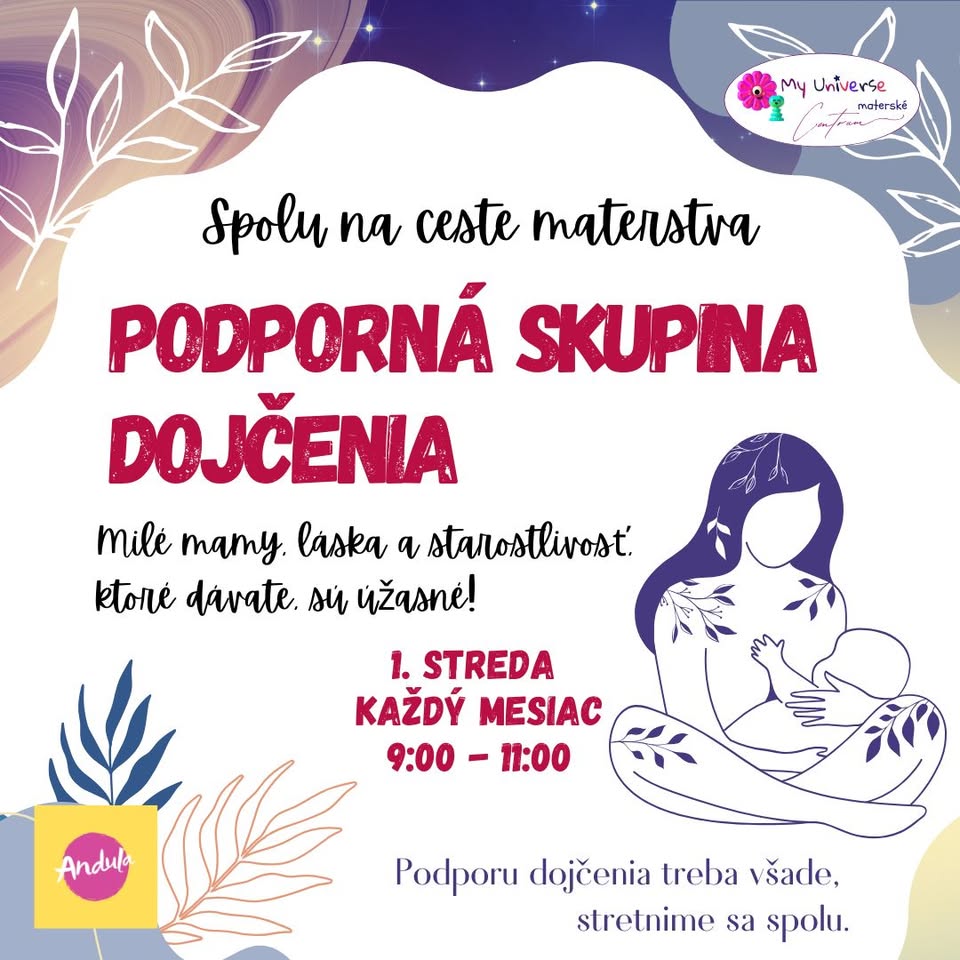 Podporná skupina dojčenia v Nových Zámkoch