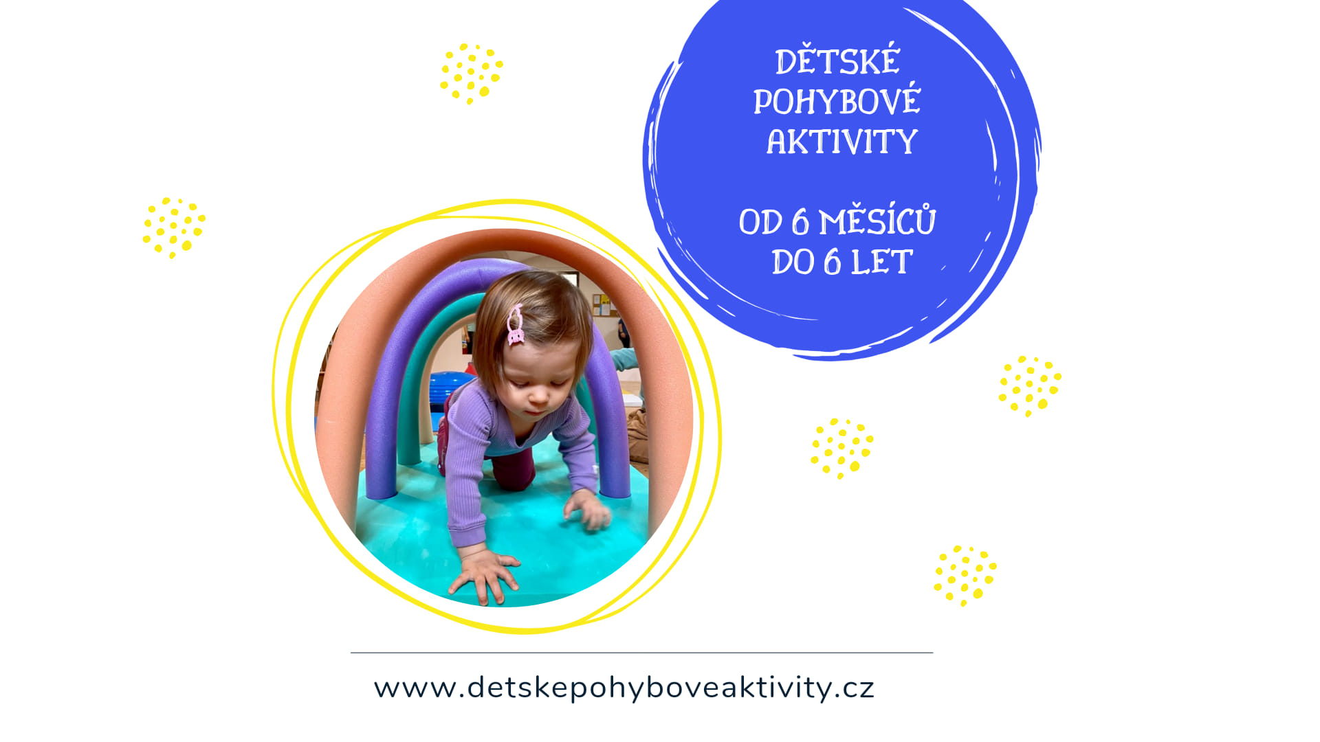 Dětské pohybové aktivity - pro děti od 12 měsíců
