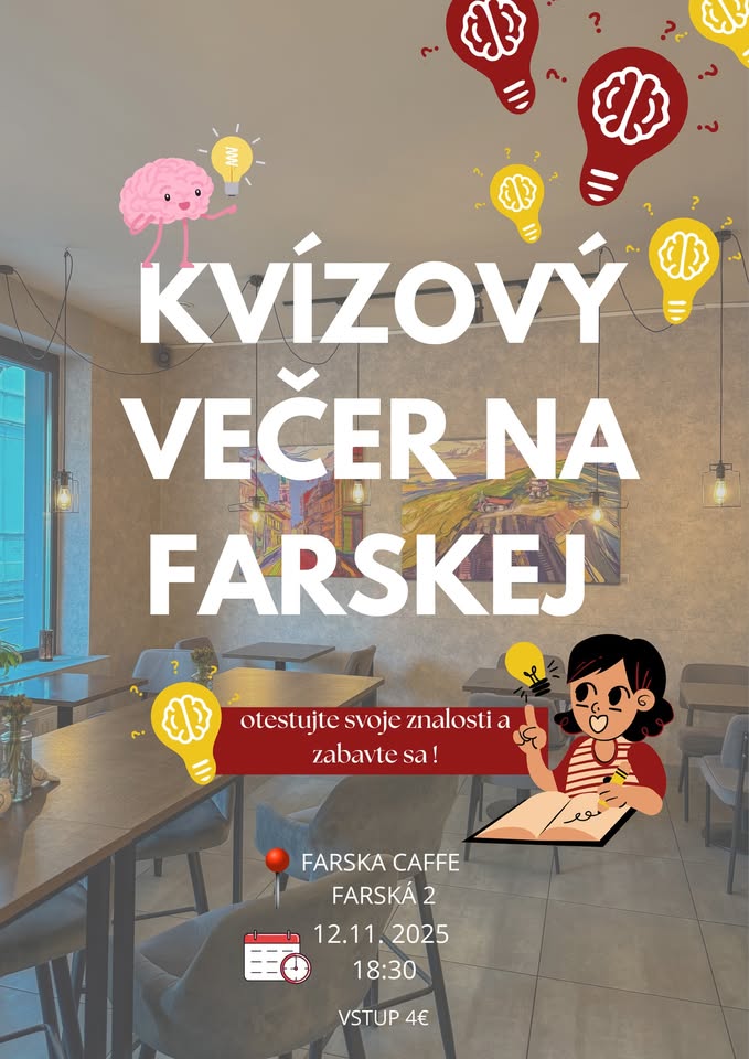 7. kvízový večer na Farskej