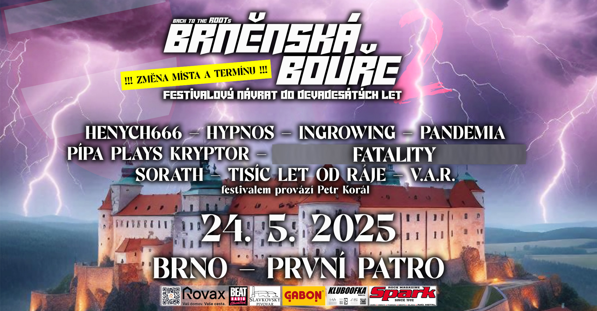 Brněnská Bouře 2025 - Brno - PRVNÍ PATRO