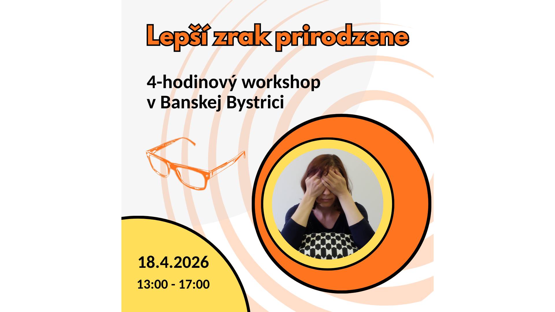 Lepší zrak prirodzene - workshop