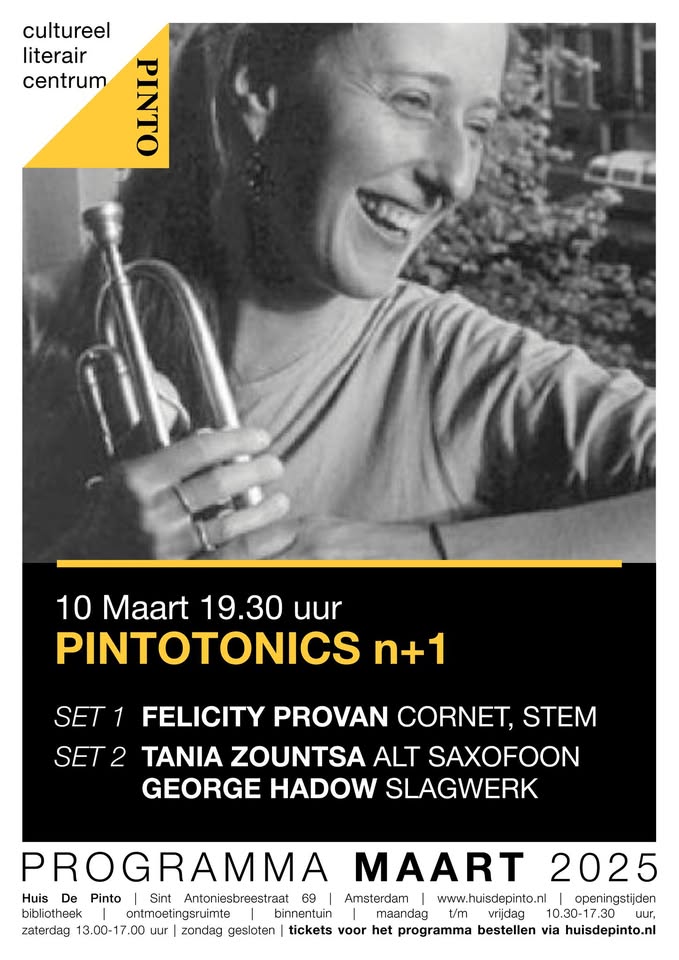 'PINTOTONICS n+1' edition March 10   2025