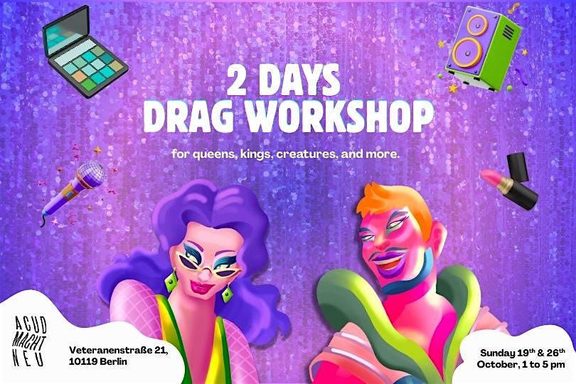 DRAG WORKSHOP BY HOUSE OF KUM