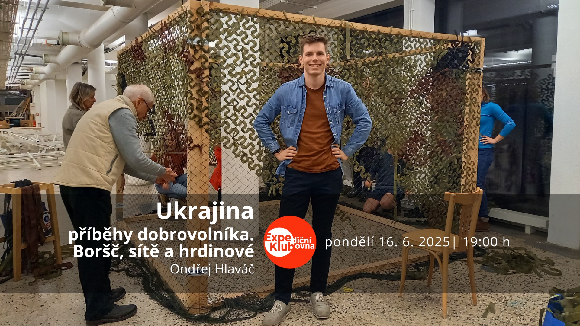 Ukrajina - příběhy dobrovolníka. Boršč, sítě a hrdinové