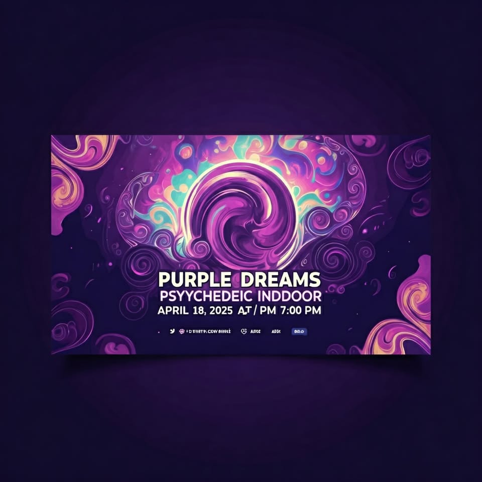 Get Ready for the Ultimate Psychedelic Experience: Purple Dreams is Coming!