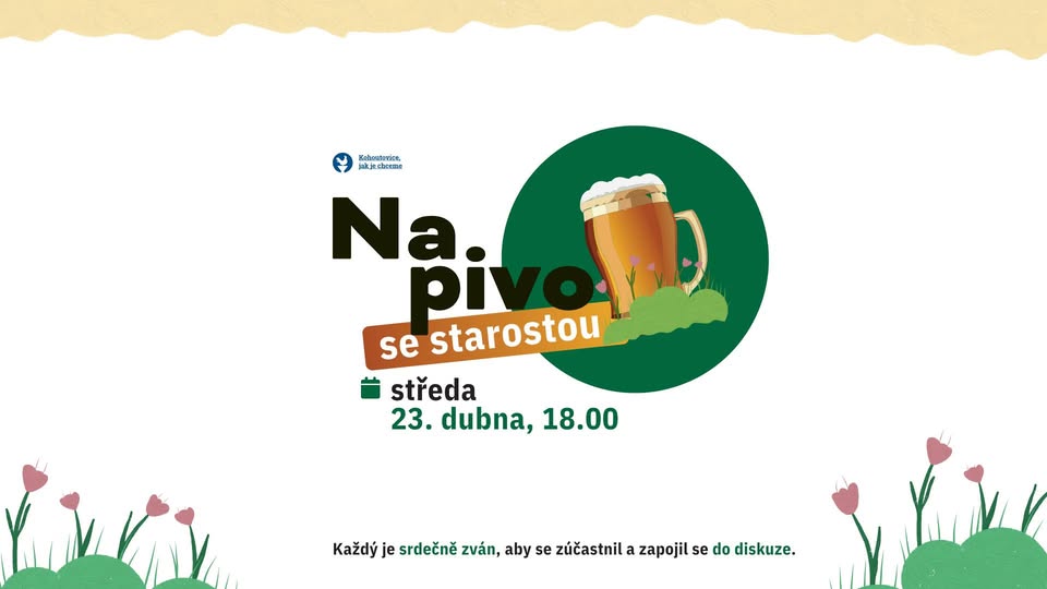 Na pivo se starostou 23. 4.