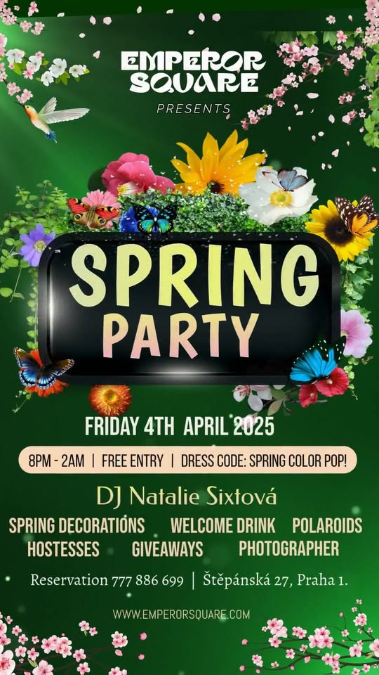 Spring Vibes Party in Emperor Square ✨️