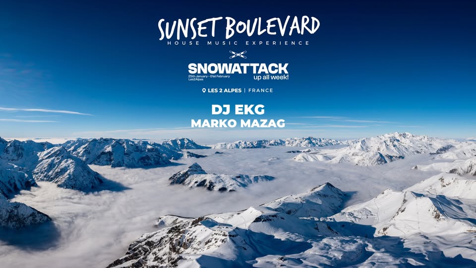 Sunset Boulevard x Snowattack 2025 / Les 2 Alpes France