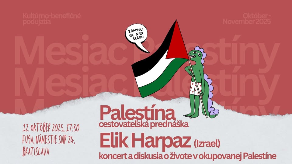 🇵🇸elik Harpaz (Israel) - Concert and discussion about life in occupied Palestine🇵🇸