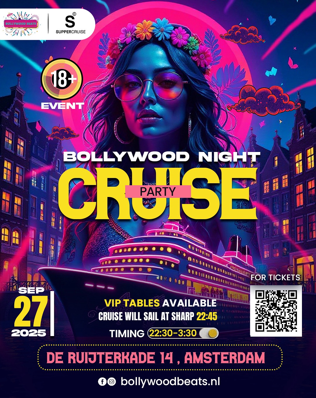Bollywood Night Cruise Party