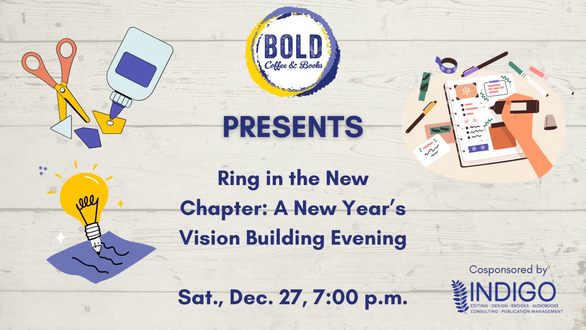 Ring in the New Chapter: A New Year’s Vision Building Evening