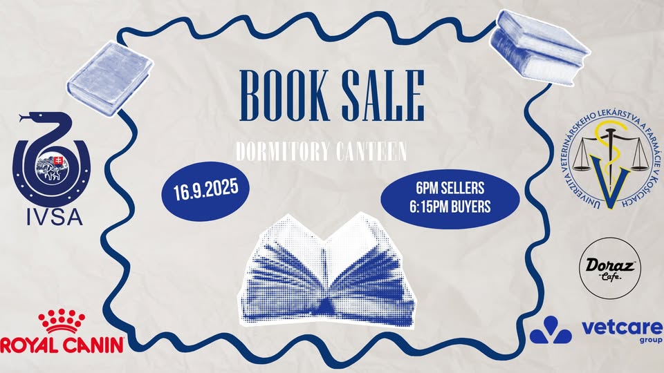 Burza kníh UVLF - Book sale UVMP