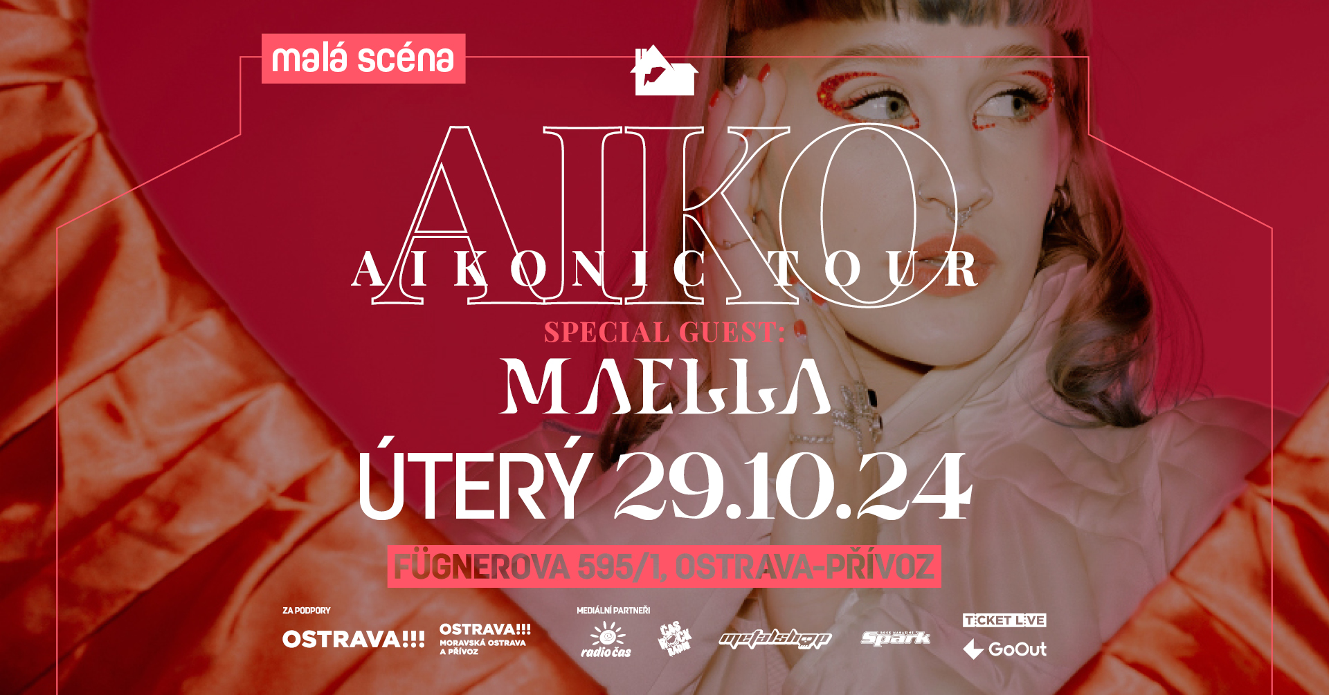 AIKO, special guest: MAELLA – Ostrava/Barrák - malá scéna