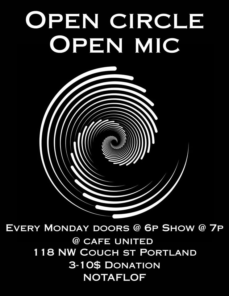 Monday Open Circle Open Mic