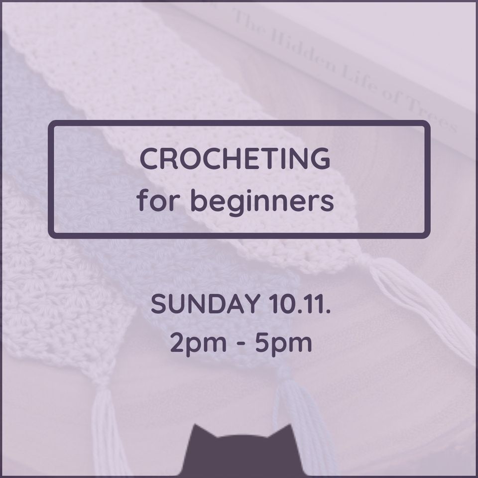 Crochet & Tea: for beginners 🧶📖