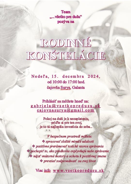 RODINNÉ KONŠTELÁCIE